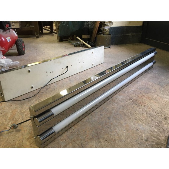 Image 1 of Paar Vintage wand- of plafondlamp licht 1960