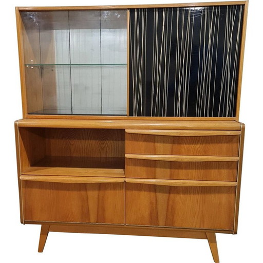 Vintage buffetkast bar door Hubert Nepožitek en Bohumil Landsman voor Jitona, Tsjecho-Slowakije 1960