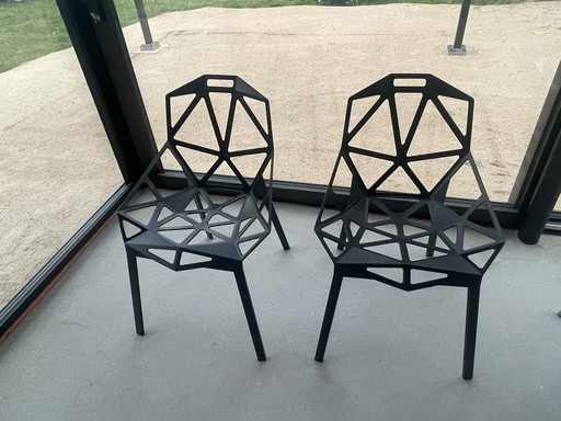 4x Magis Chair One Black