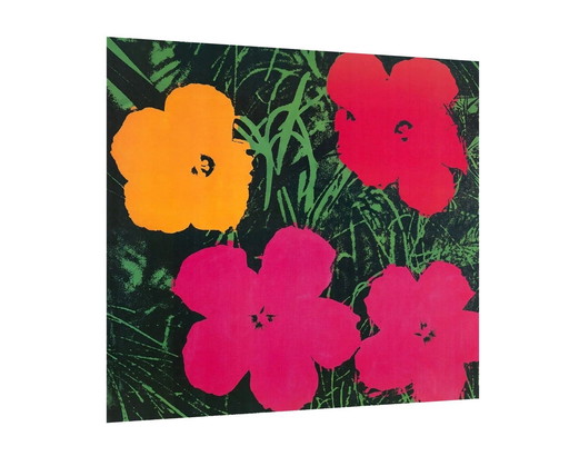 Zeefdruk - Bloemen - Andy Warhol - Pop Art