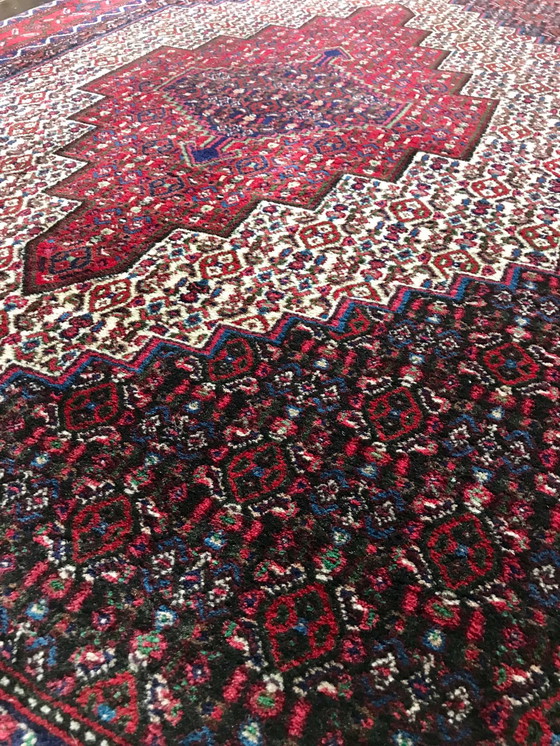 Image 1 of Vintage Bidjar tapijt jaren 60