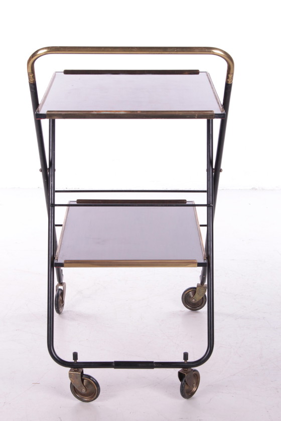 Image 1 of Vintage Franse Serveertrolley of Drankenkar,1960s