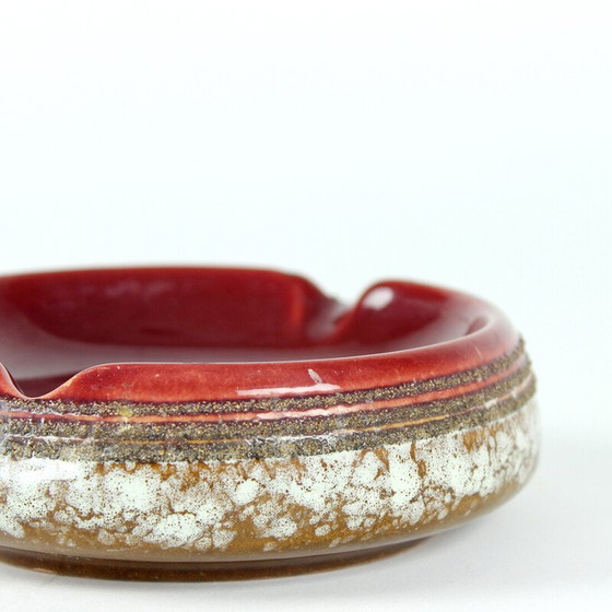 Image 1 of Vintage keramische asbak, Tsjecho-Slowakije 1960