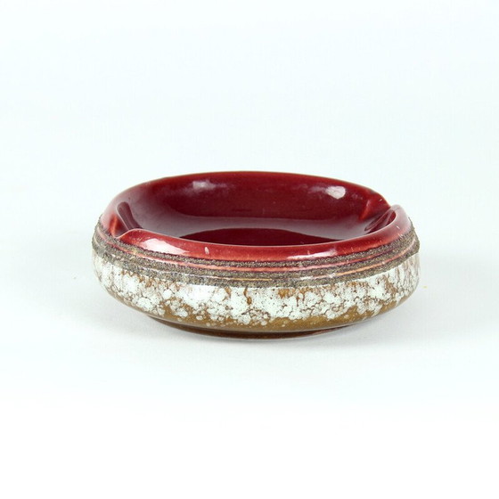 Image 1 of Vintage keramische asbak, Tsjecho-Slowakije 1960