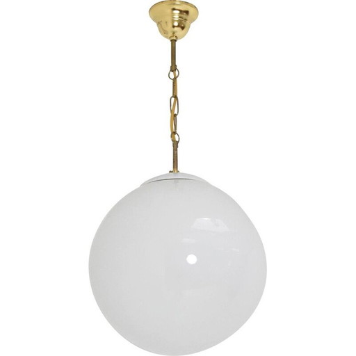 Mid-century glazen hanger 1970