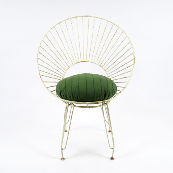 Image 1 of 2x Vintage Franse tuinstoel