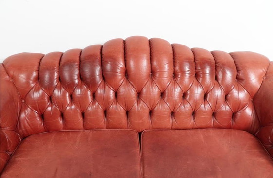 Image 1 of Chesterfield sofa op wielen