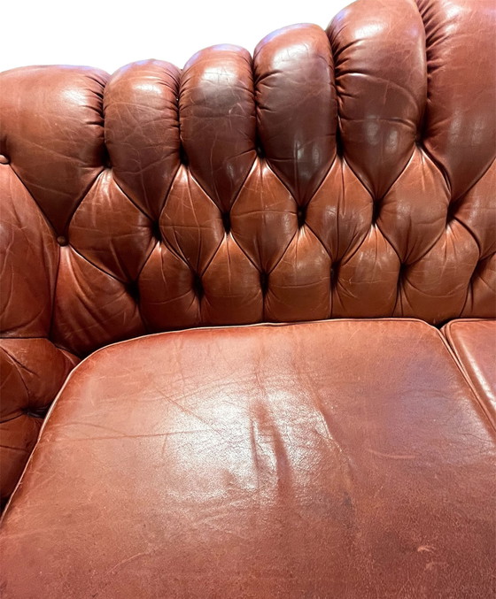 Image 1 of Chesterfield sofa op wielen