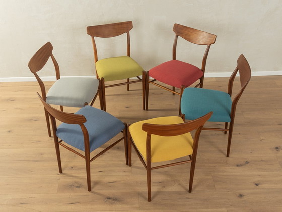 Image 1 of  Eetkamerstoelen 1960S, Lübke