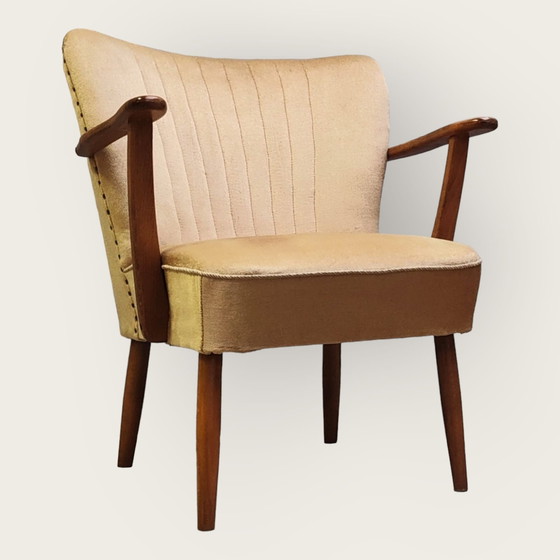 Image 1 of Mid Century cocktailfauteuil