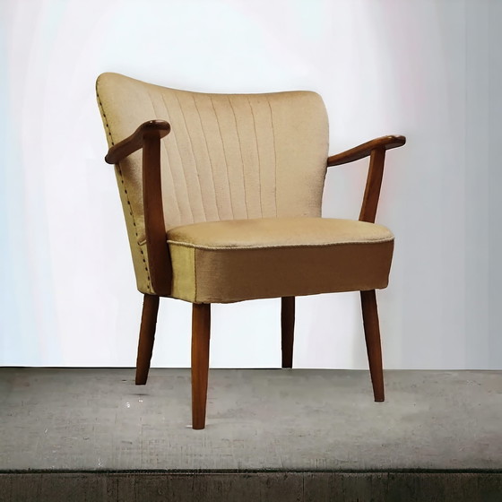 Image 1 of Mid Century cocktailfauteuil