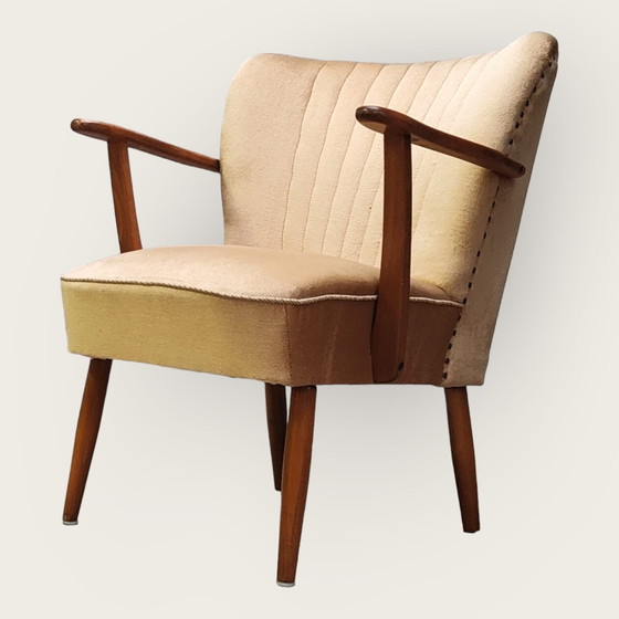 Image 1 of Mid Century cocktailfauteuil