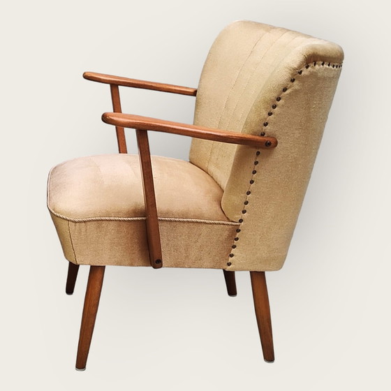 Image 1 of Mid Century cocktailfauteuil