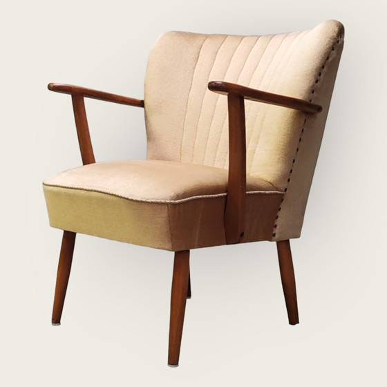 Image 1 of Mid Century cocktailfauteuil