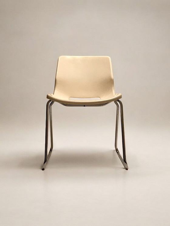 Image 1 of Svante Schoblom - Suite De Trois Chaises Design - Éditions Overman - C. 1970 - Zweden -