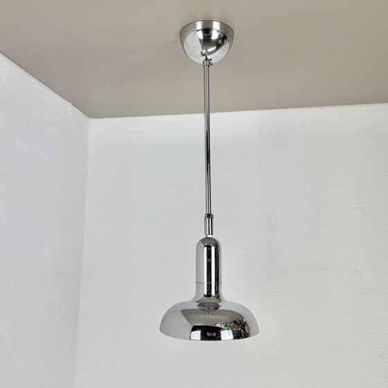 Image 1 of Nos. Unieke Space Age Chroom Spot Plafondlamp Cosack Verlichting Duitsland, 1970