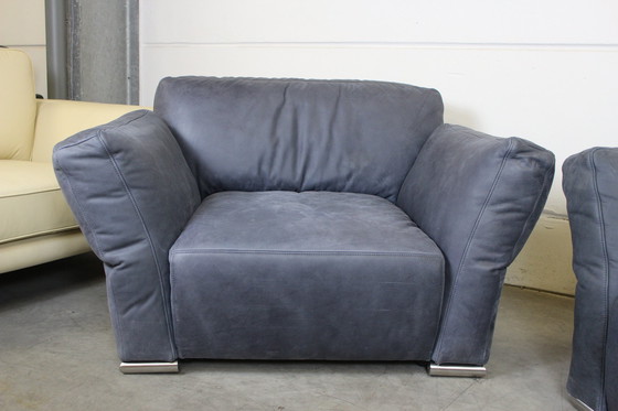 Image 1 of Leren fauteuil Lounge fauteuil Club fauteuil