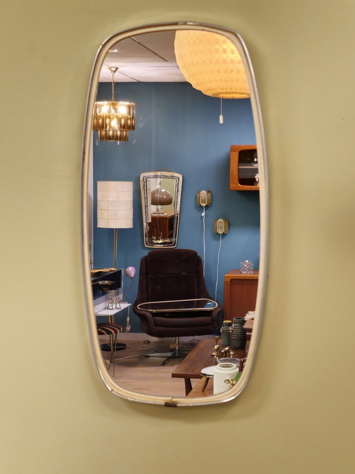Vintage Wandspiegel Spiegel Mirror Chrome 