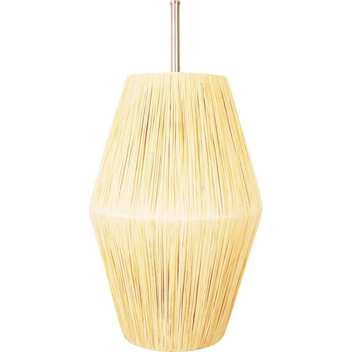 Vintage metalen 'Raphia' hanglamp, Zweden 1960