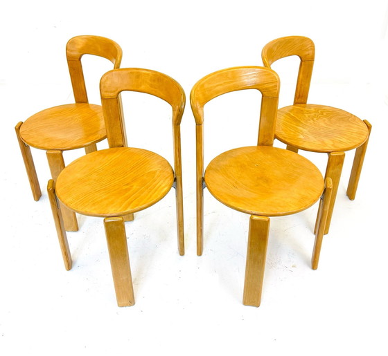 Image 1 of 4x Bruno Rey, Kush & Co stoelen