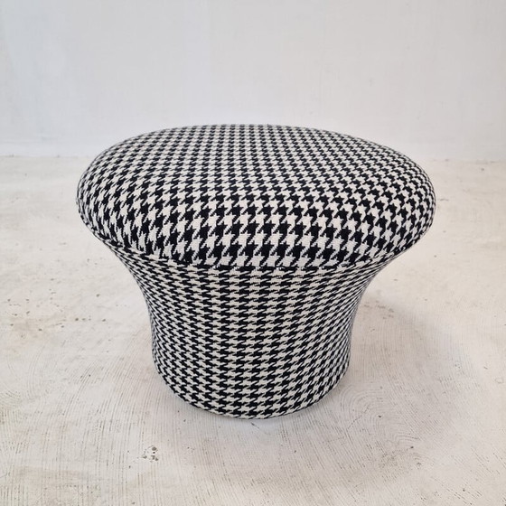 Image 1 of Vintage paddenstoel fauteuil en voetenbank van Pierre Paulin voor Artifort, jaren 1960
