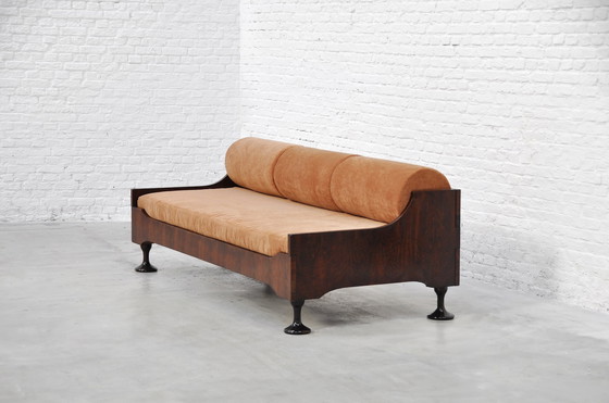 Image 1 of Luigi Massoni Sofa met sculpturale poten, Italië, 1959