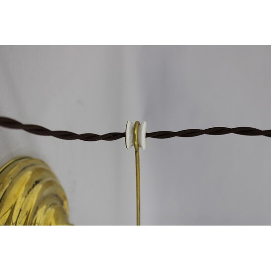 Image 1 of Vintage Art Deco messing bankiers tafellamp, Tsjecho-Slowakije 1930