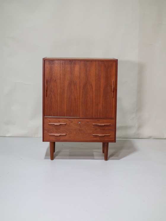 Image 1 of Sideboard Kast Teakhout Deens Vintage