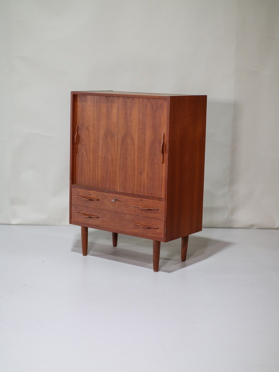 Image 1 of Sideboard Kast Teakhout Deens Vintage