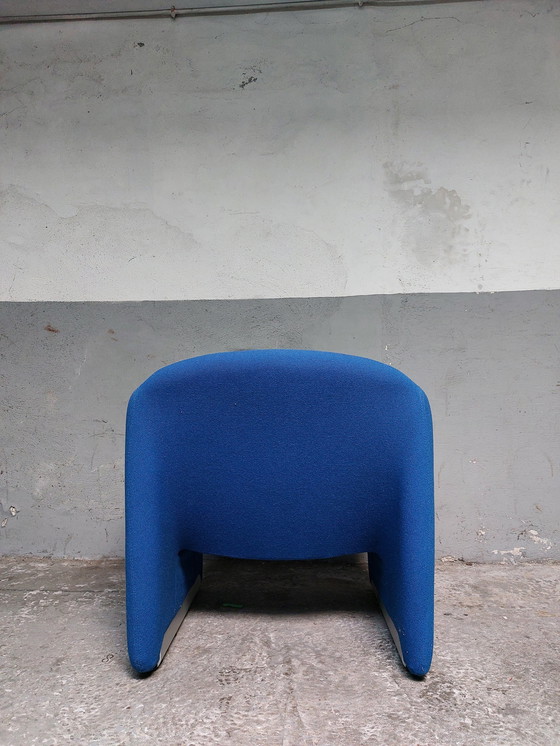 Image 1 of Blue Artifort Ben Armchair