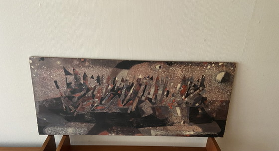 Image 1 of Vintage Claude Verlinde Vikings Art print