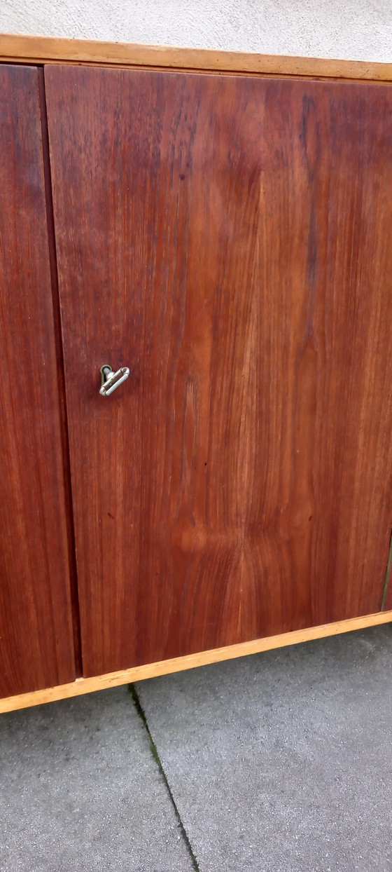 Image 1 of Pastoe Cees Braakman Dressoir Db02 Berkenserie Met Teak 