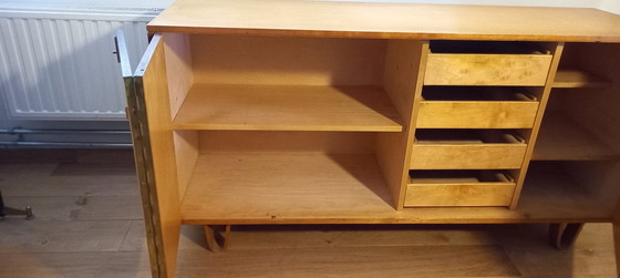 Image 1 of Pastoe Cees Braakman Dressoir Db02 Berkenserie Met Teak 