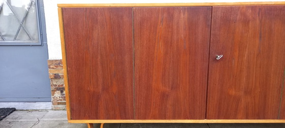 Image 1 of Pastoe Cees Braakman Dressoir Db02 Berkenserie Met Teak 