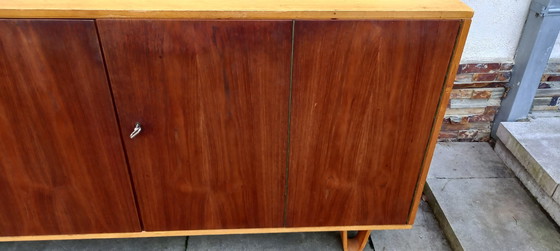 Image 1 of Pastoe Cees Braakman Dressoir Db02 Berkenserie Met Teak 