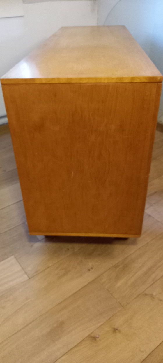 Image 1 of Pastoe Cees Braakman Dressoir Db02 Berkenserie Met Teak 
