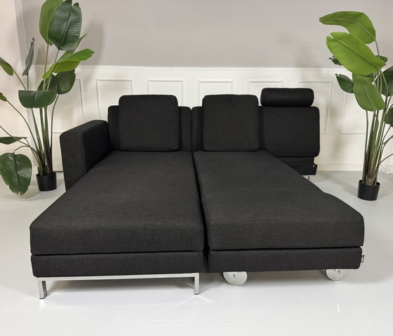 Image 1 of Brühl Fourtwo Designer Sofa Stoffen Bank Bed Vier Twee