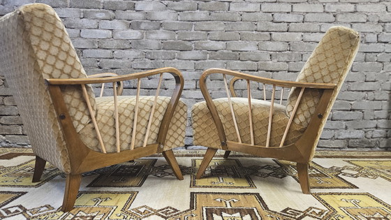 Image 1 of Paar fauteuils 1950 Vintage