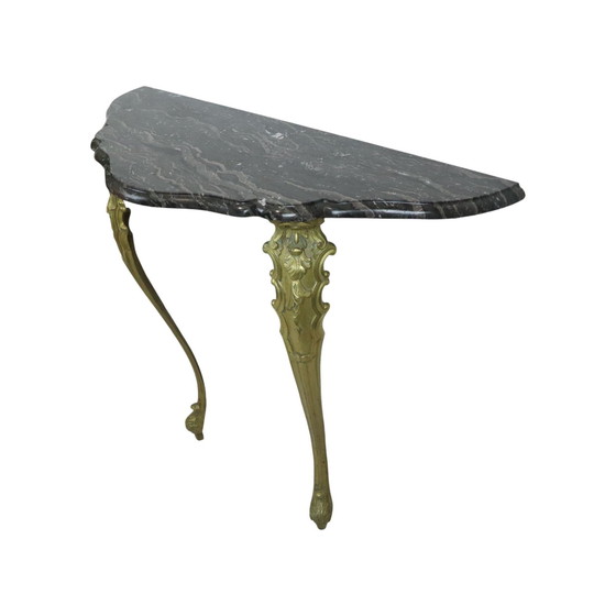 Image 1 of Franse Marmeren Console Barok Stijl