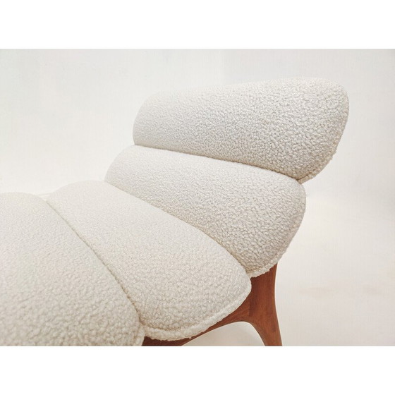 Image 1 of Vintage daybed van hout en stof, Italië