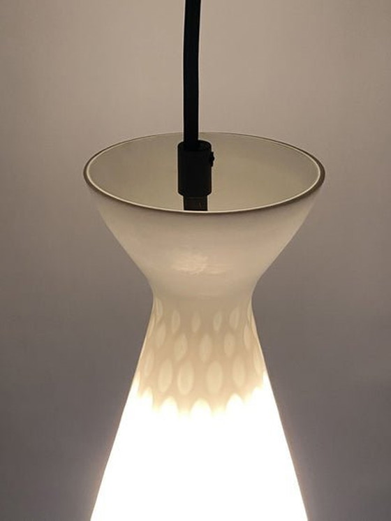 Image 1 of Peill & Putzler Ibiza Hanglamp van Aloys Gangkofner - Glas, 1960