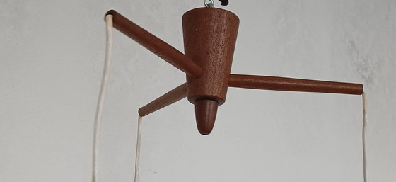 Image 1 of Danish Design Hanglamp Met Drie Kelken 