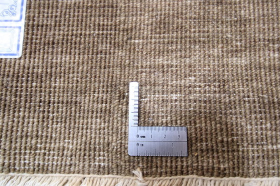 Image 1 of Modern Gabbeh Loom Eenkleurig Handgeknoopt Tapijt 346 X 252 Cm Nieuw Tapijt