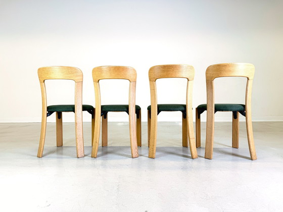 Image 1 of Set van 4 Mid Century Stoelen Bruno Rey Dietiker Hay Nieuw Bekleed