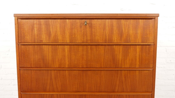 Image 1 of Vintage Deense Ladekast | 6 Lades | 105 Cm