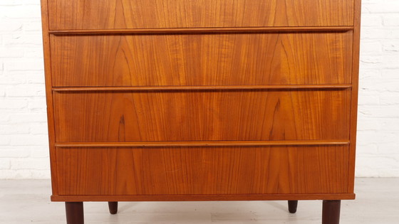 Image 1 of Vintage Deense Ladekast | 6 Lades | 105 Cm