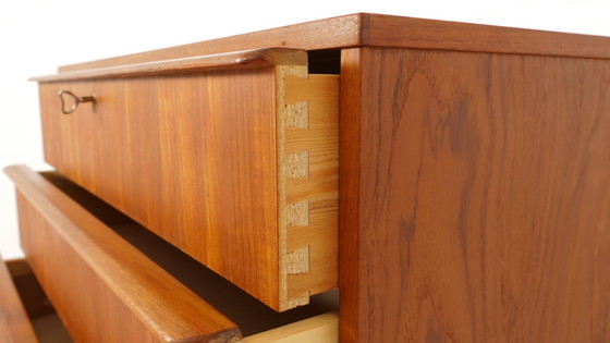 Image 1 of Vintage Deense Ladekast | 6 Lades | 105 Cm