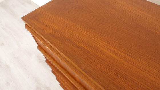 Image 1 of Vintage Deense Ladekast | 6 Lades | 105 Cm