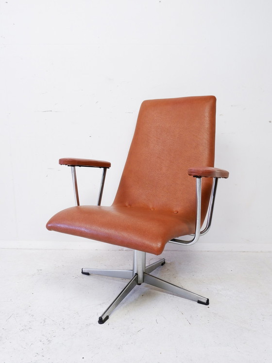 Image 1 of Goldsiegel draaifauteuil, jaren 70