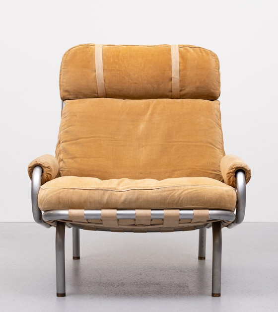 Image 1 of Erik Ole Jòrgensen fauteuil - ribcord